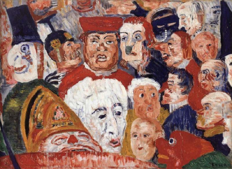 James Ensor The Drum Major oil painting picture